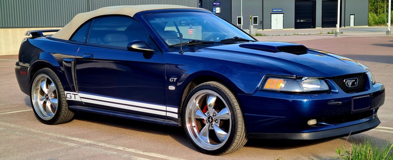 solfilm avtagbar 70 procent ford mustang